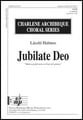 Jubilate Deo SATB choral sheet music cover